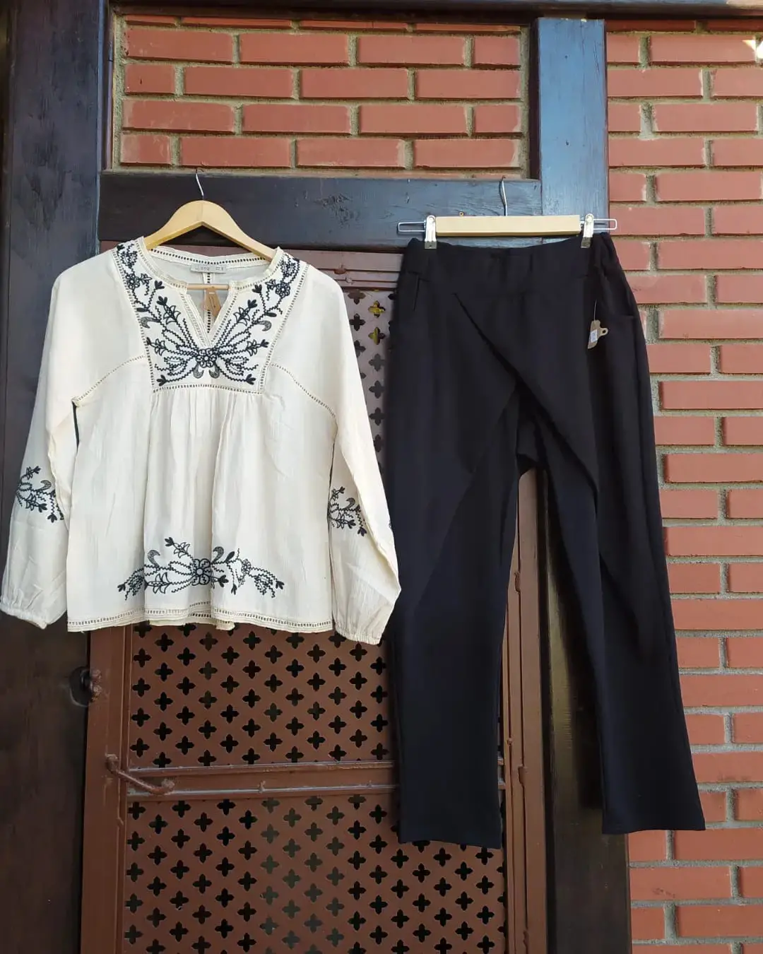 Şalvar pantolon siyah