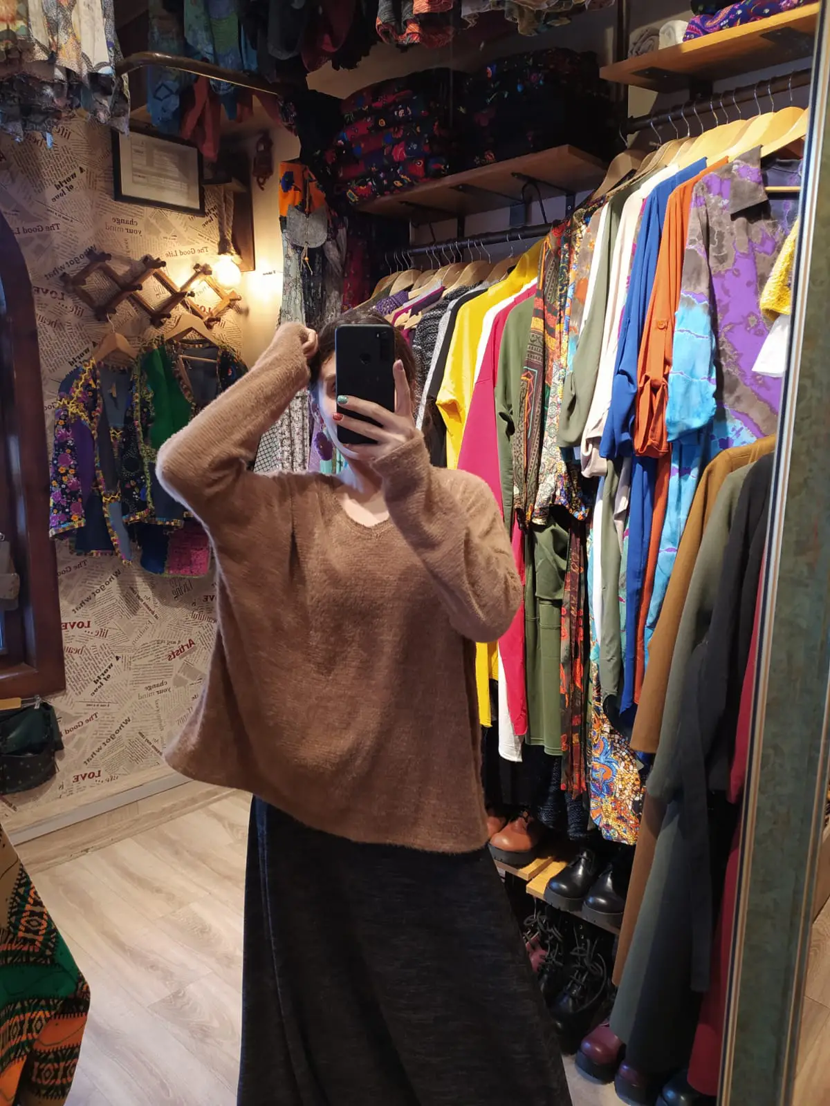 Peluş kazak