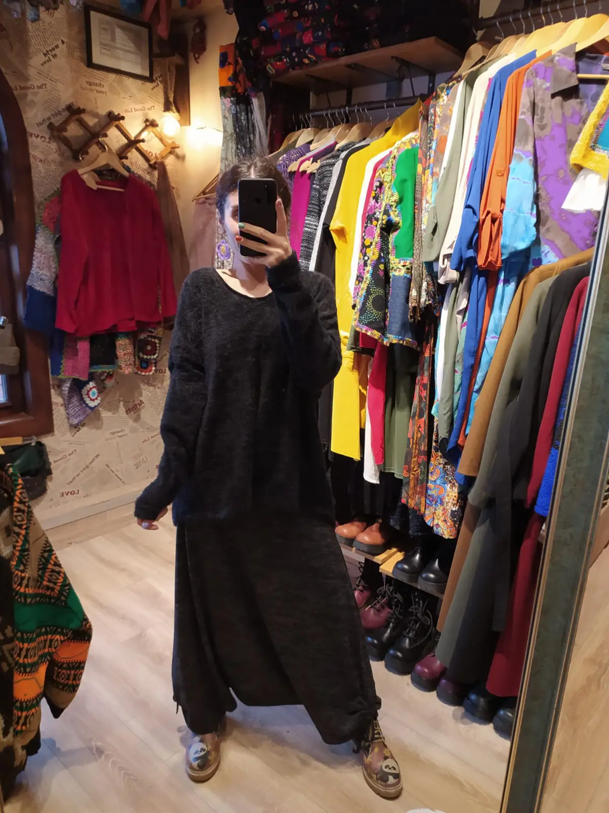 Peluş kazak
