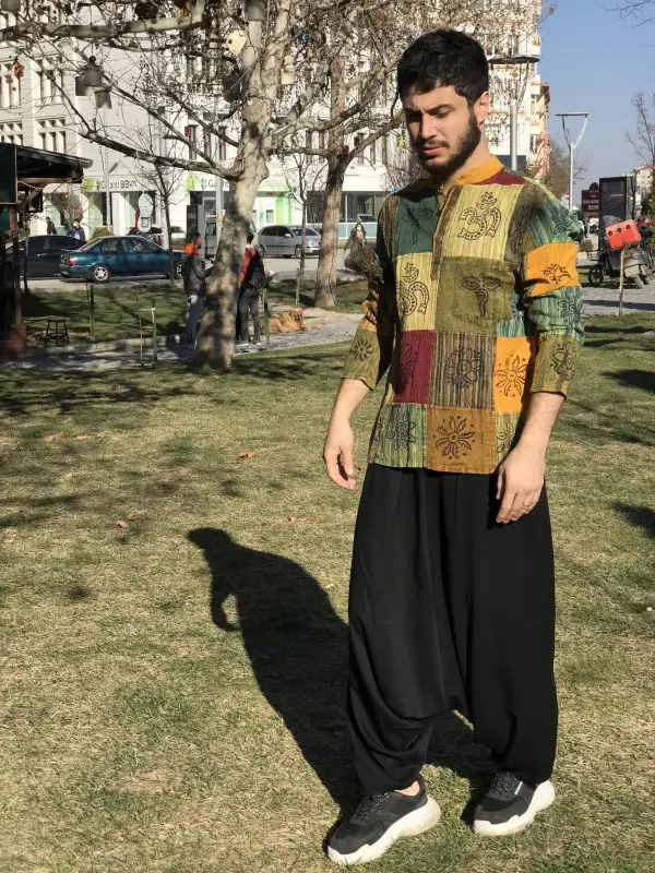 Patchwork Gömlek