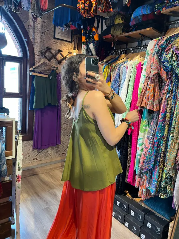 Askılı Bluz