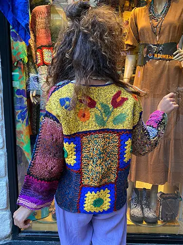 Tasarım Kısa Ceket Hırka