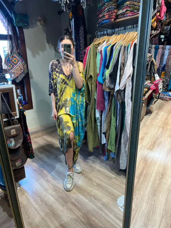 Batik İpek Elbise