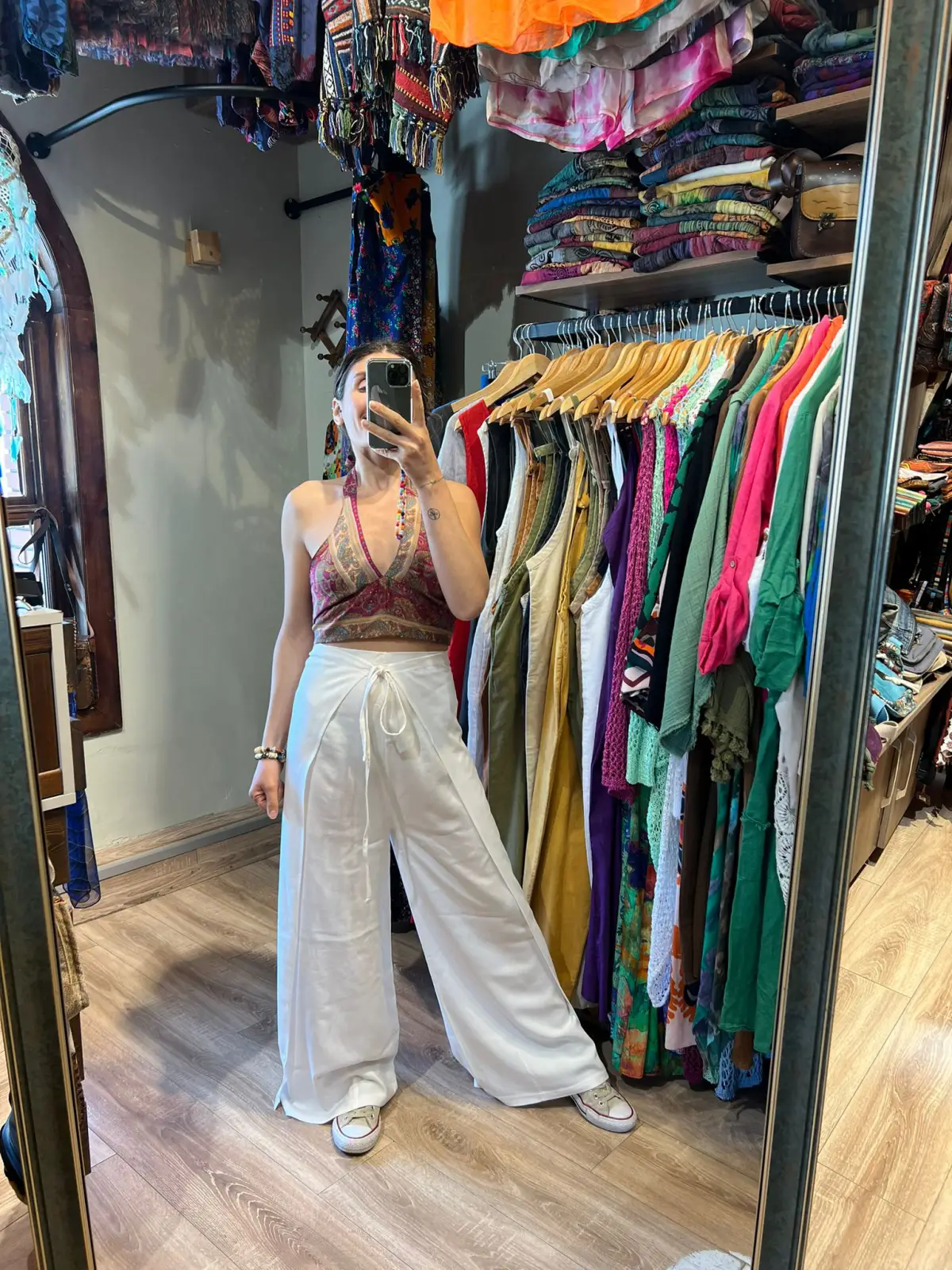 Bağlamalı Güneş Pantolon 