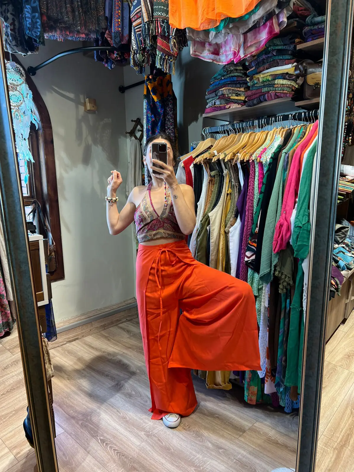 Bağlamalı Güneş Pantolon