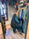 Batik Boyundan Bağlamalı Elbise