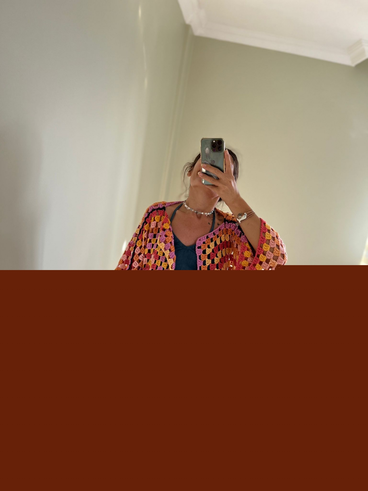 Tasarım Çiçek Hırka