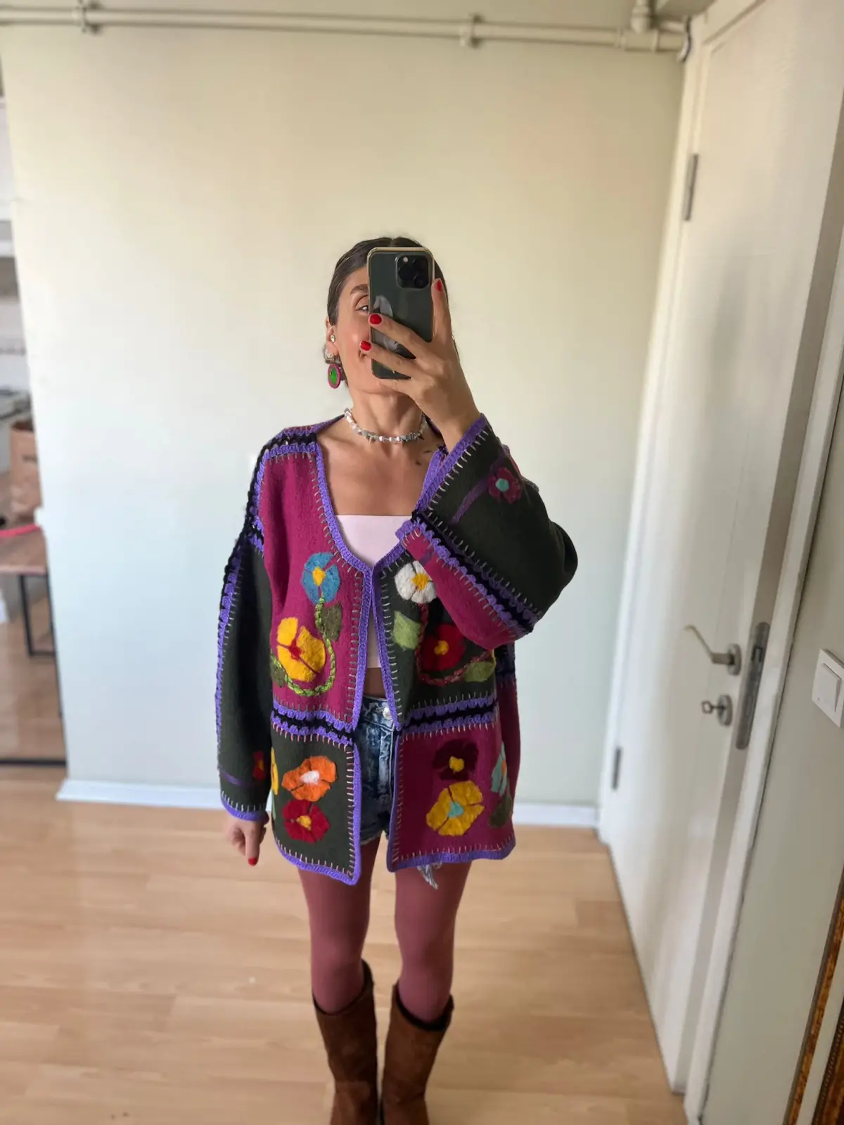 Tasarım Keçe Hırka