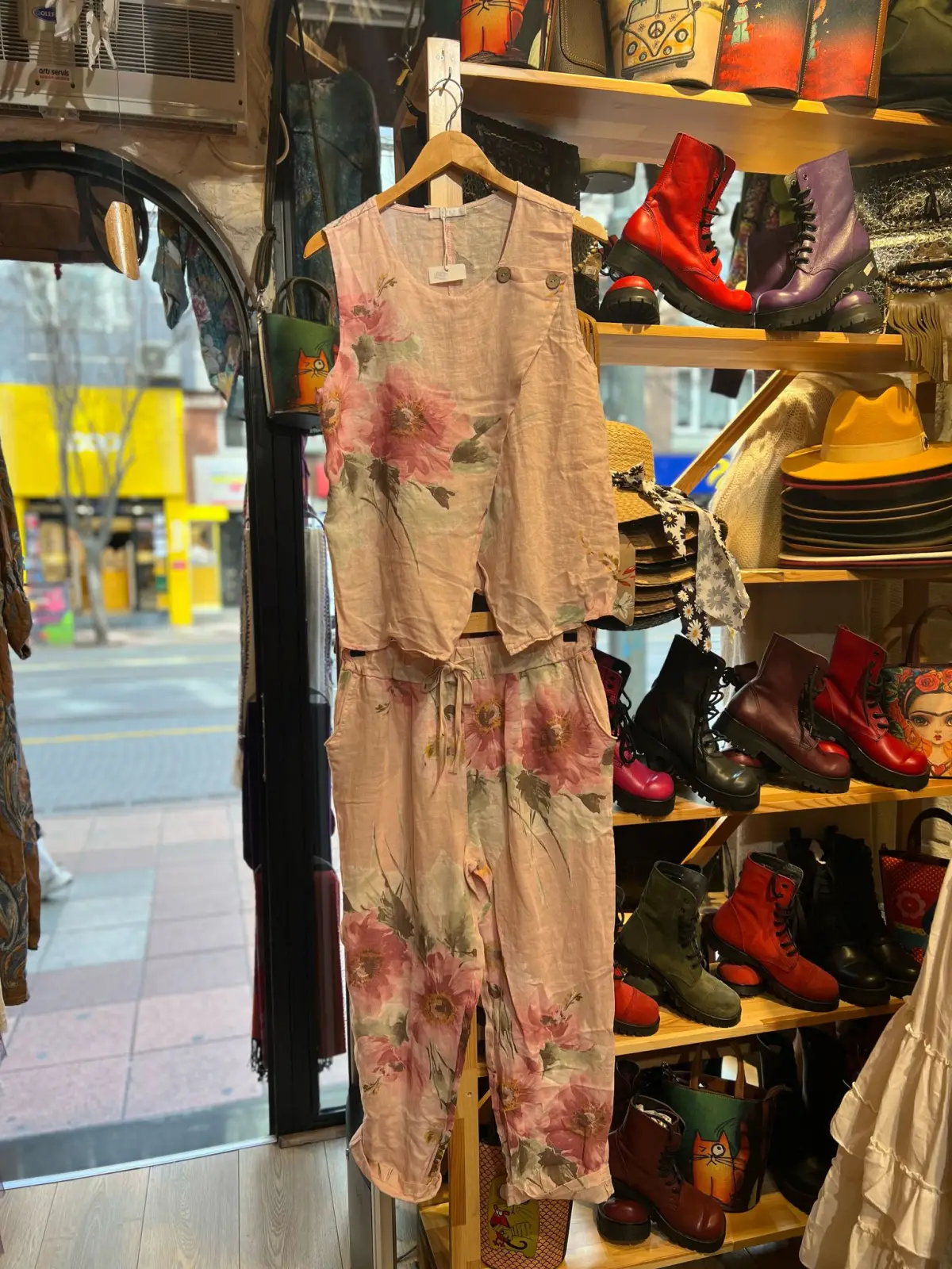 Keten Takım Yelek Pantolon