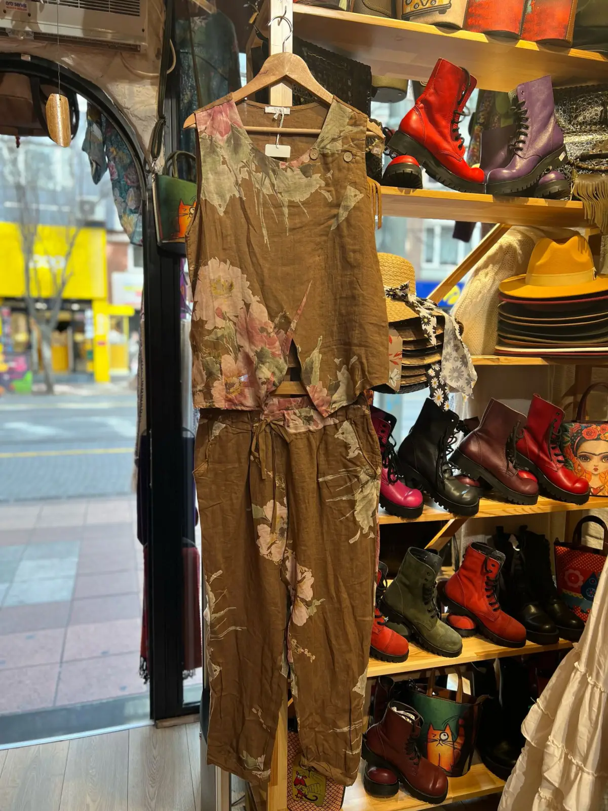 Keten Takım Yelek Pantolon