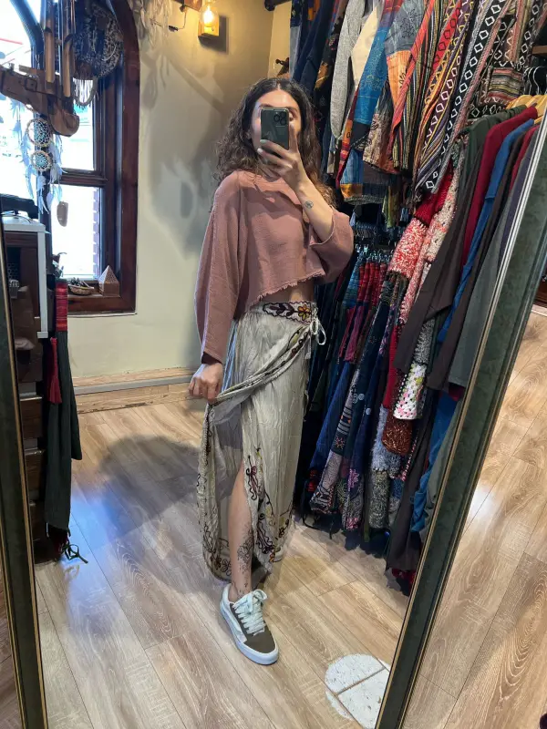 İşli Hint Pantolon