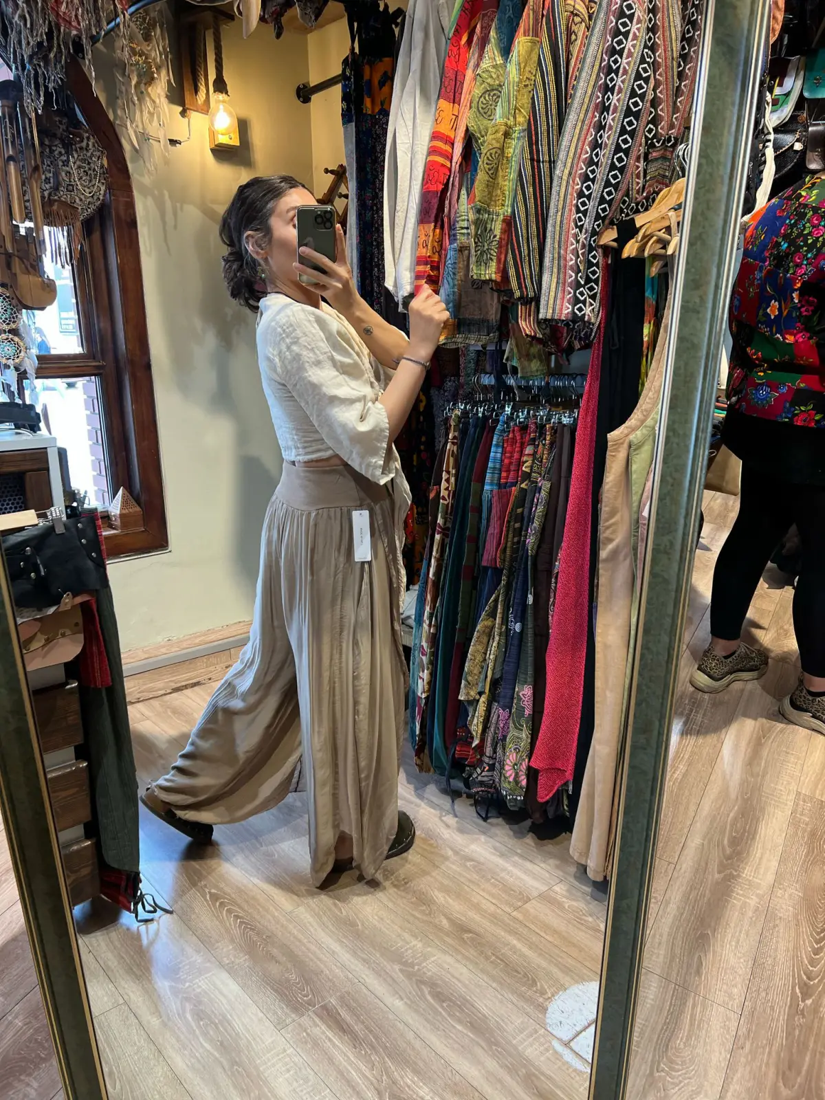 Gülüşüm İpek Pantolon