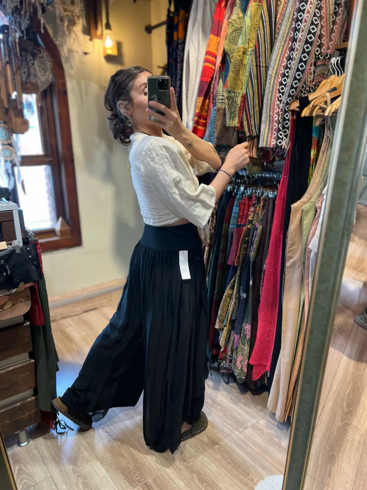 Gülüşüm İpek Pantolon