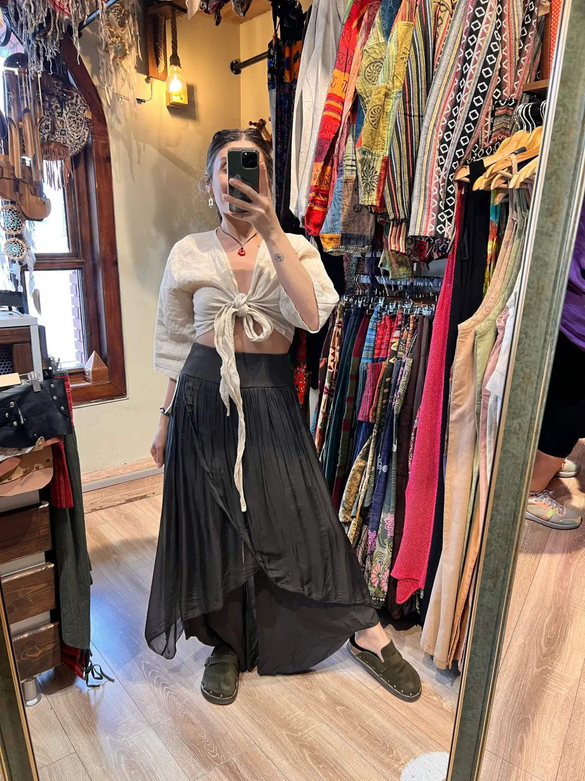 Gülüşüm İpek Pantolon