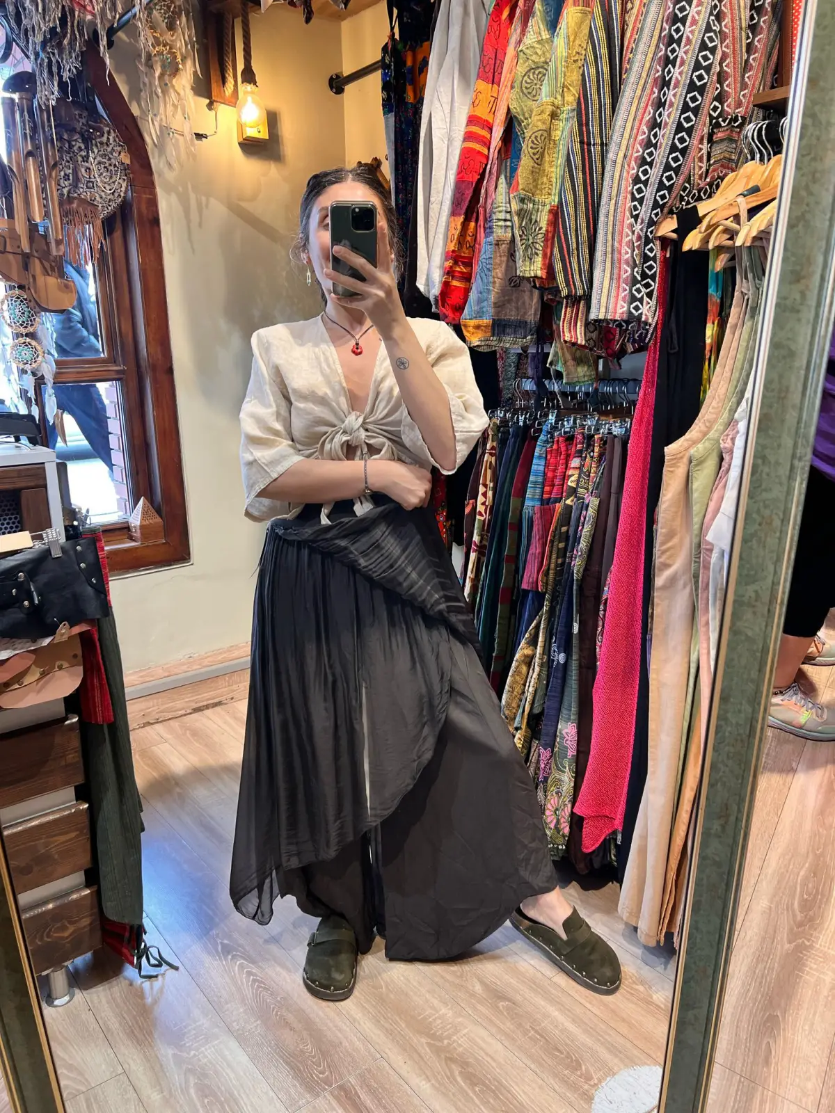 Gülüşüm İpek Pantolon