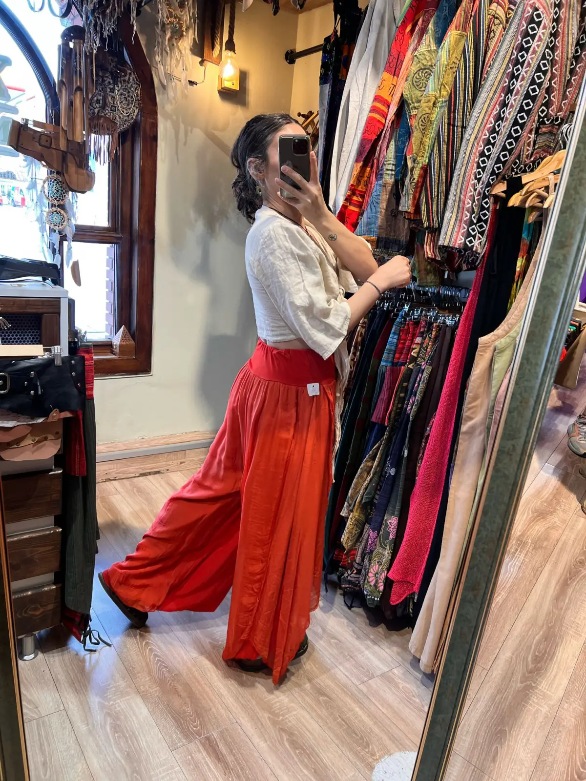 Gülüşüm İpek Pantolon