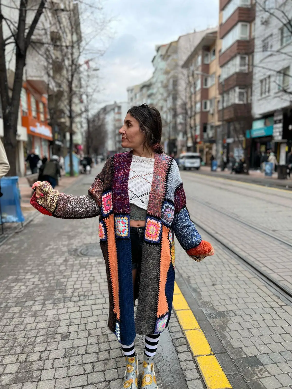 Tasarım Uzun Hırka