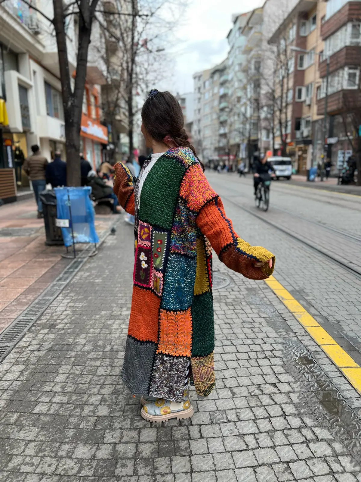 Tasarım Uzun Hırka