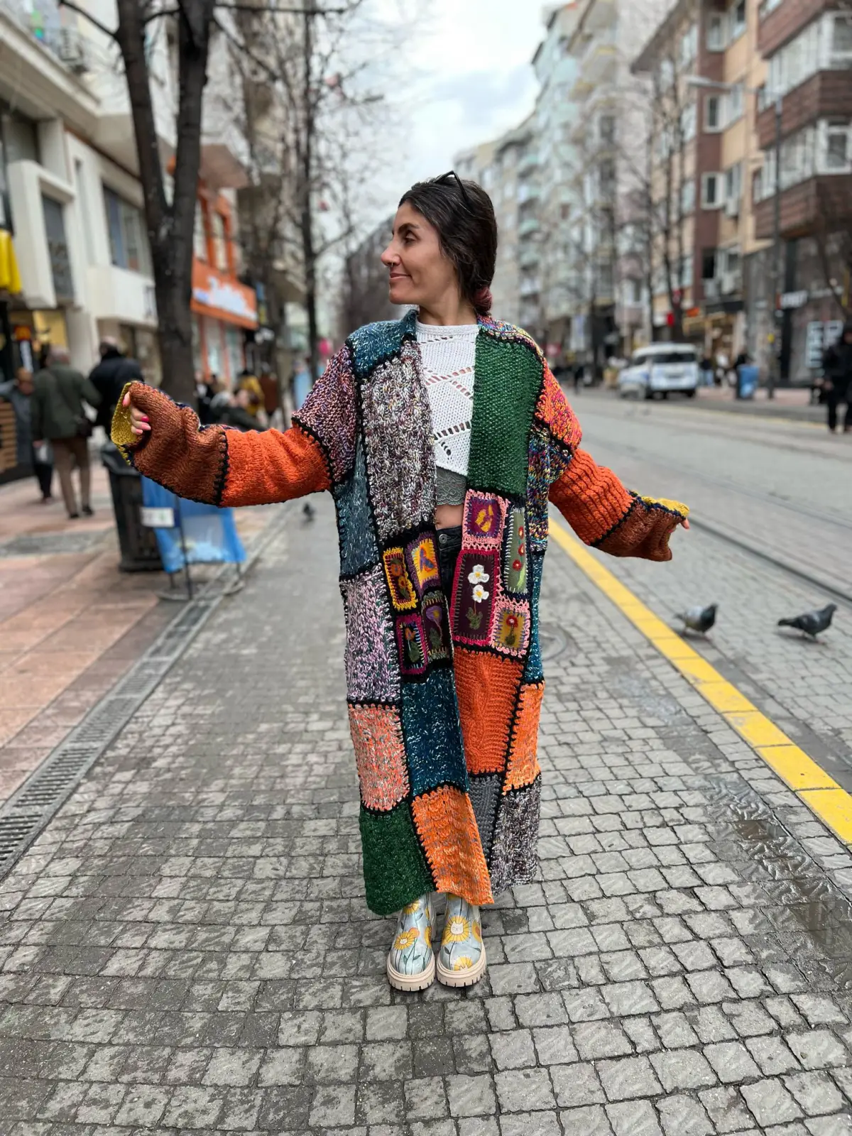 Tasarım Uzun Hırka