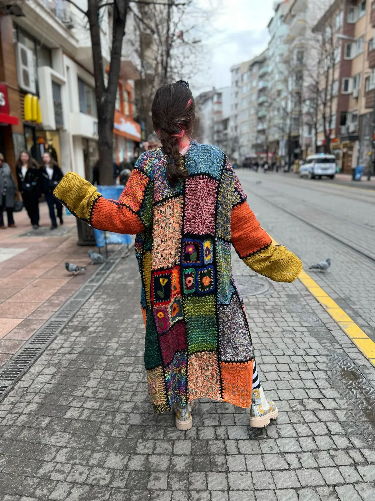 Tasarım Uzun Hırka