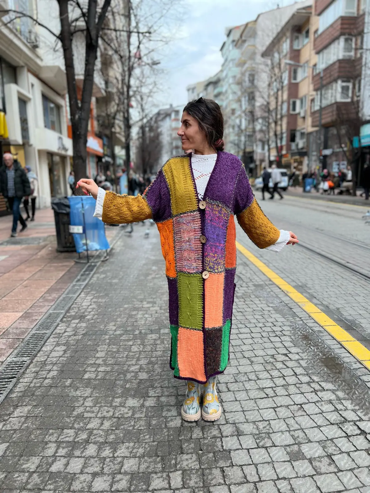 Tasarım Uzun Hırka