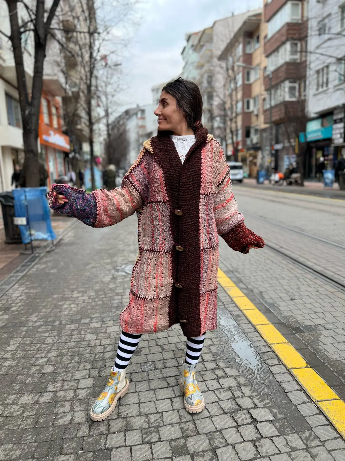 Tasarım Uzun Hırka