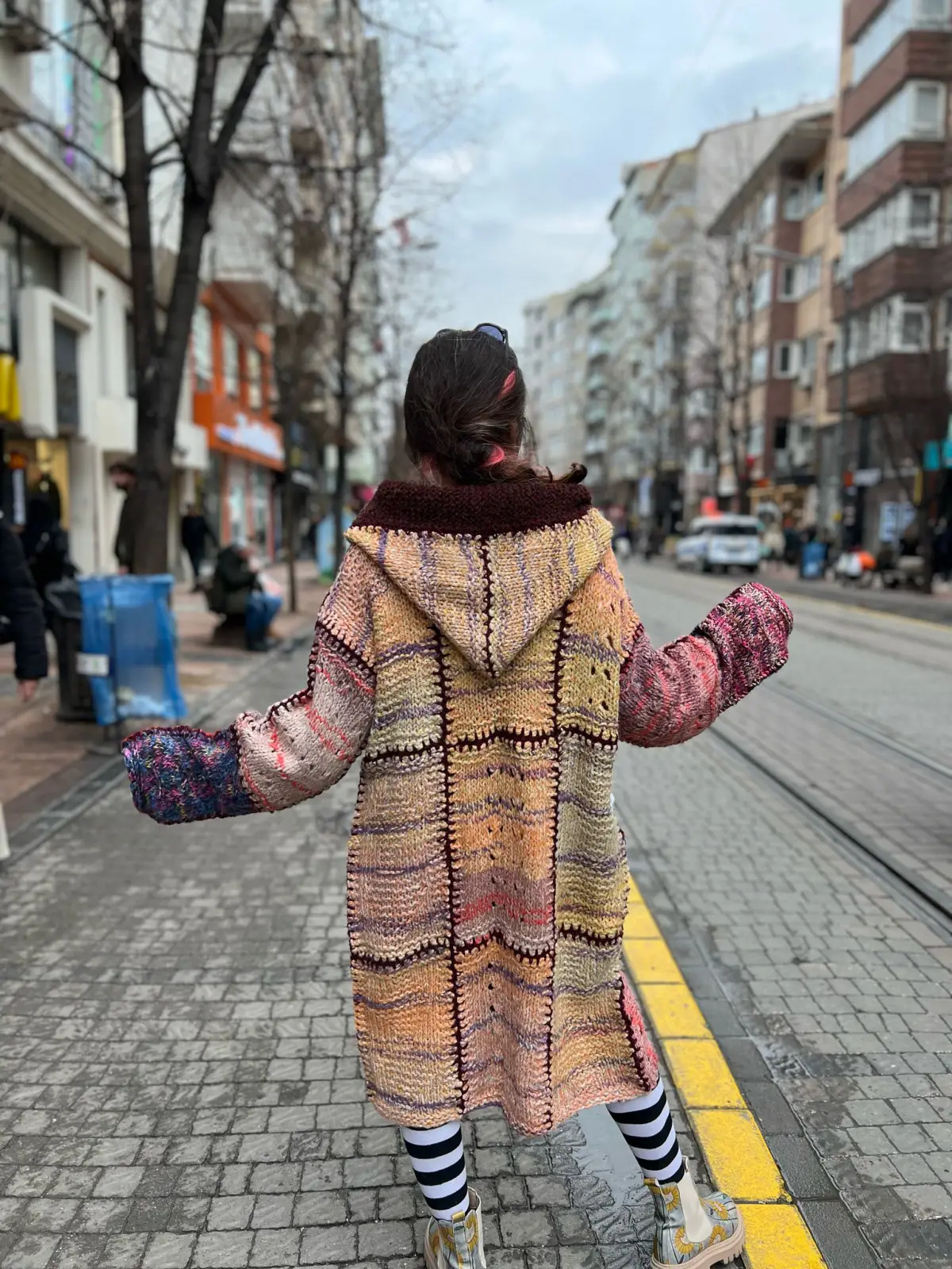 Tasarım Uzun Hırka