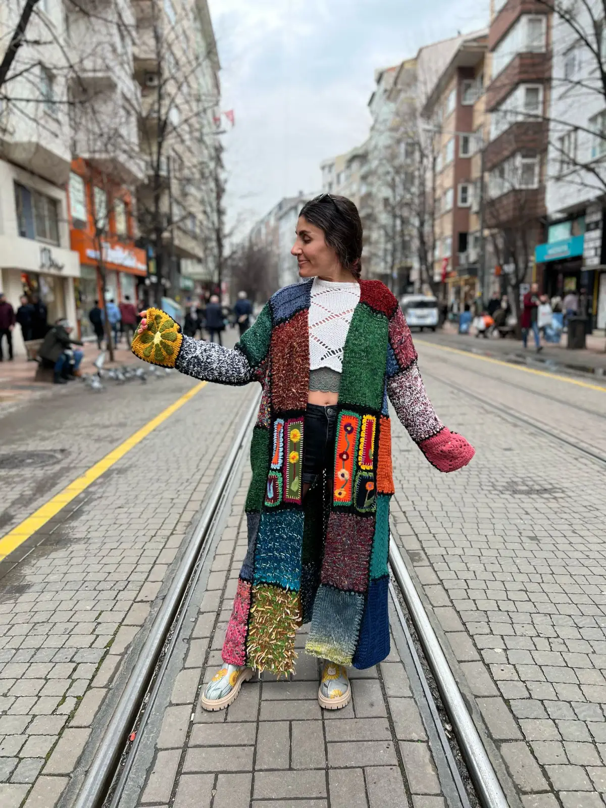 Tasarım Uzun Hırka