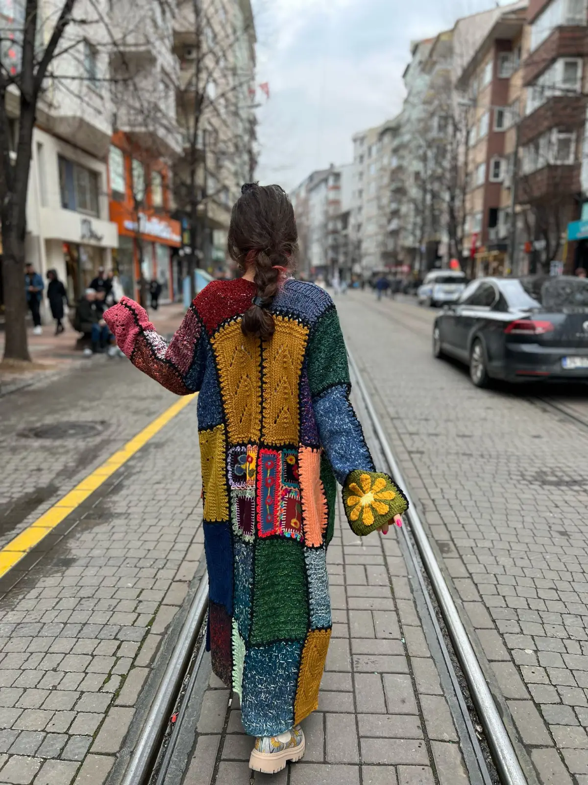 Tasarım Uzun Hırka