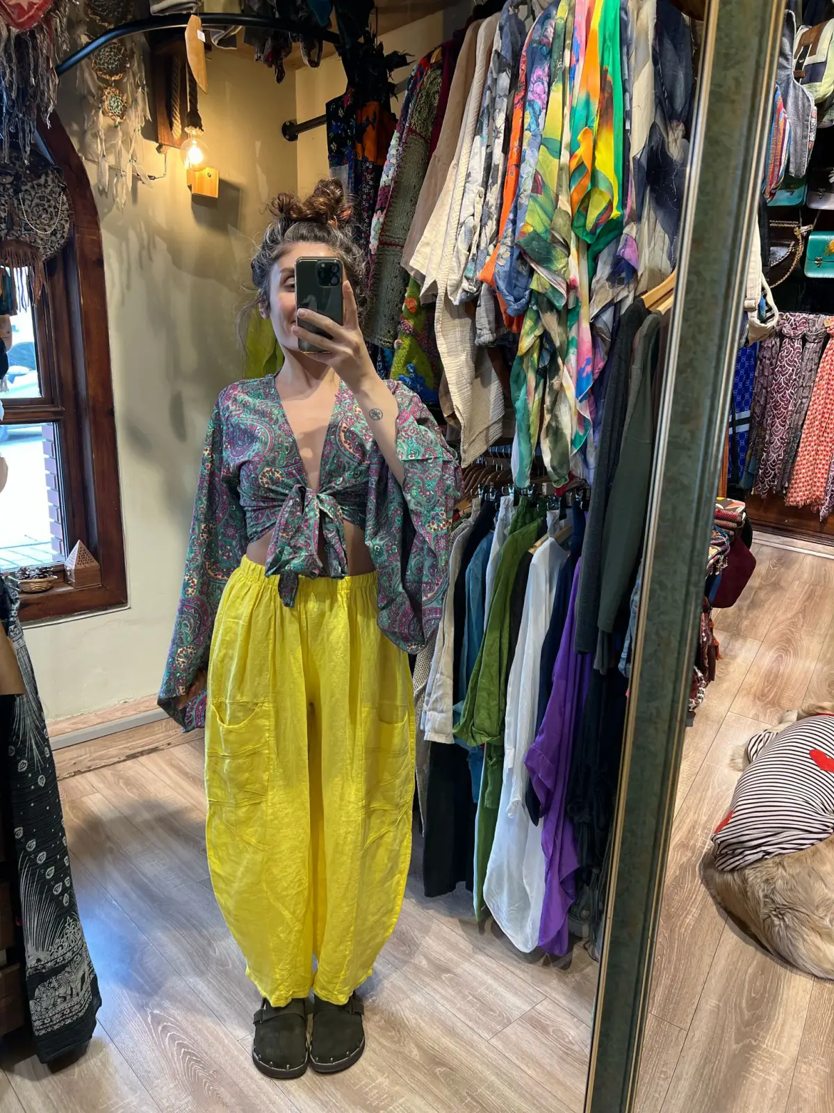 Keten Havuç Pantolon