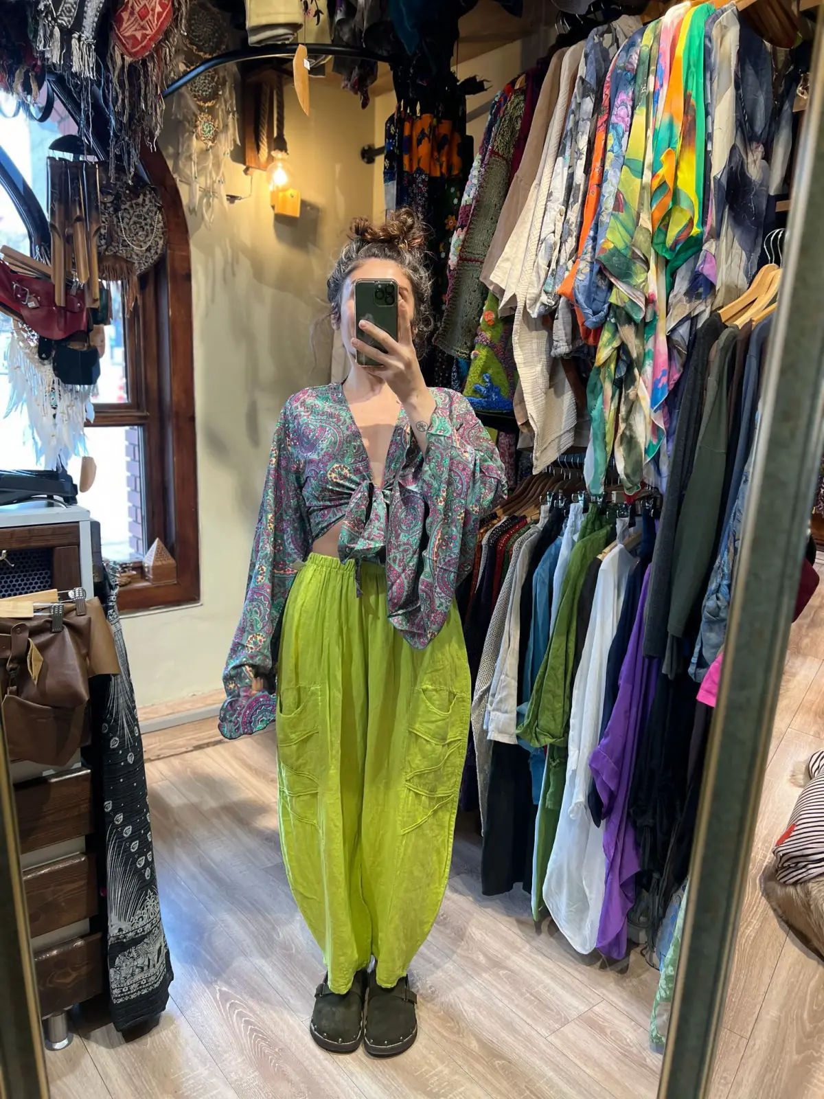 Keten Havuç Pantolon