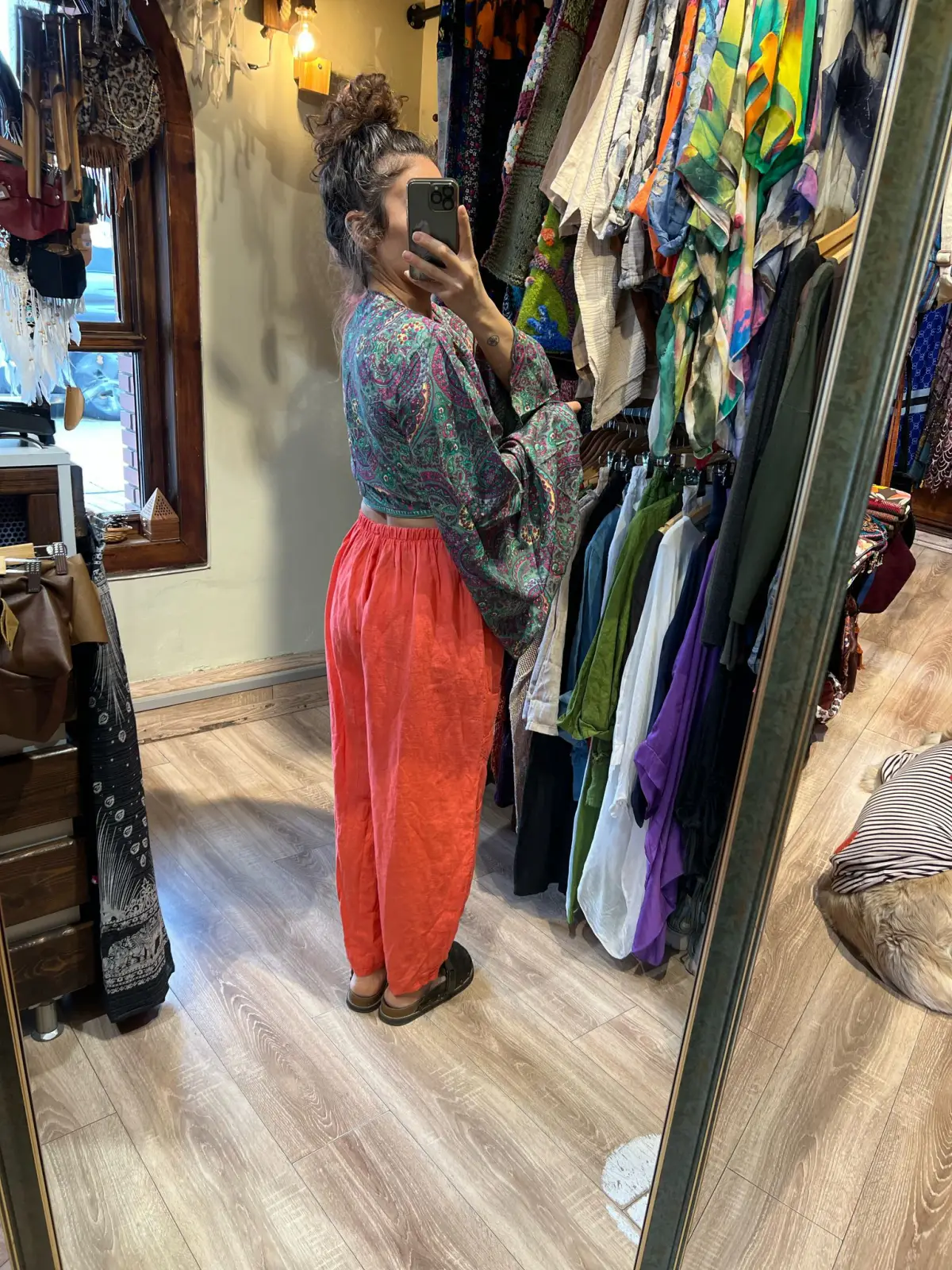 Keten Havuç Pantolon