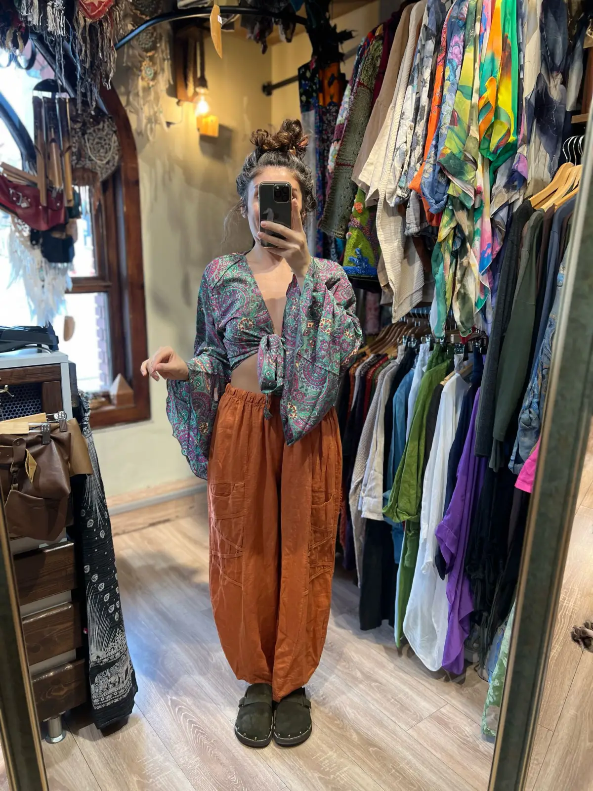 Keten Havuç Pantolon