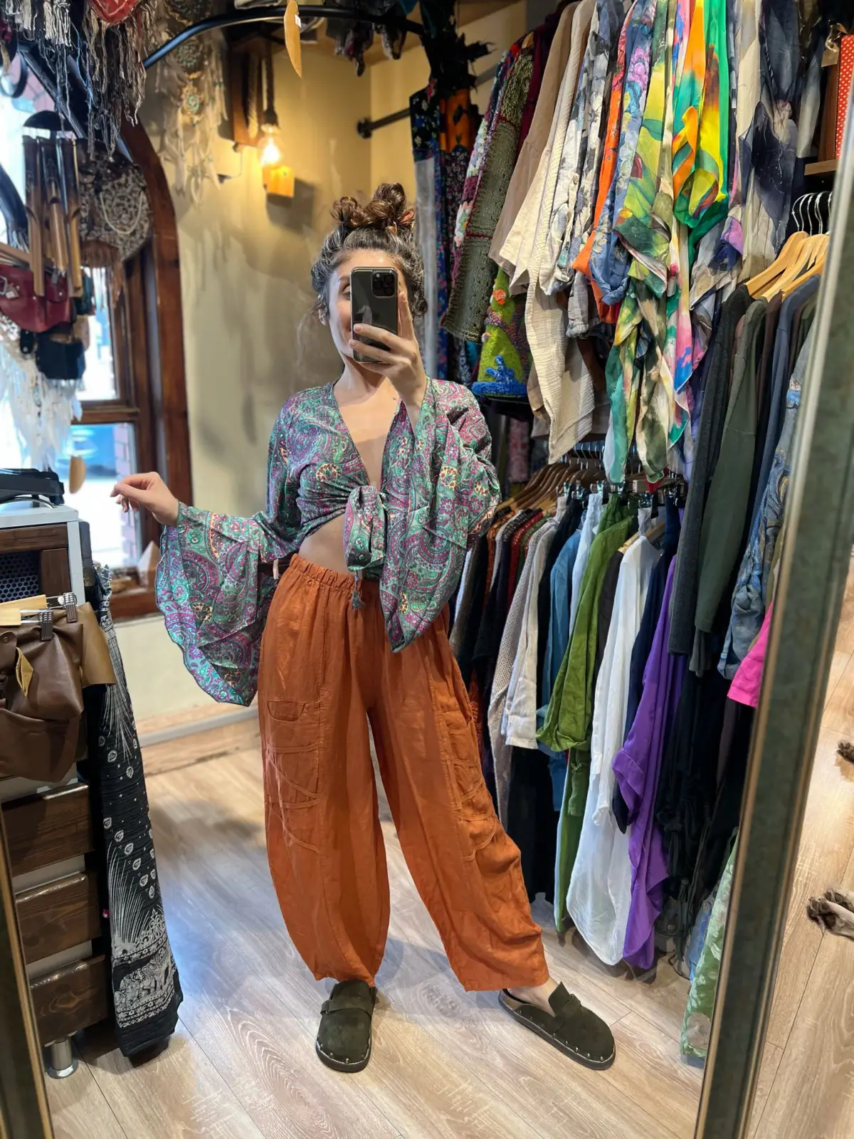 Keten Havuç Pantolon