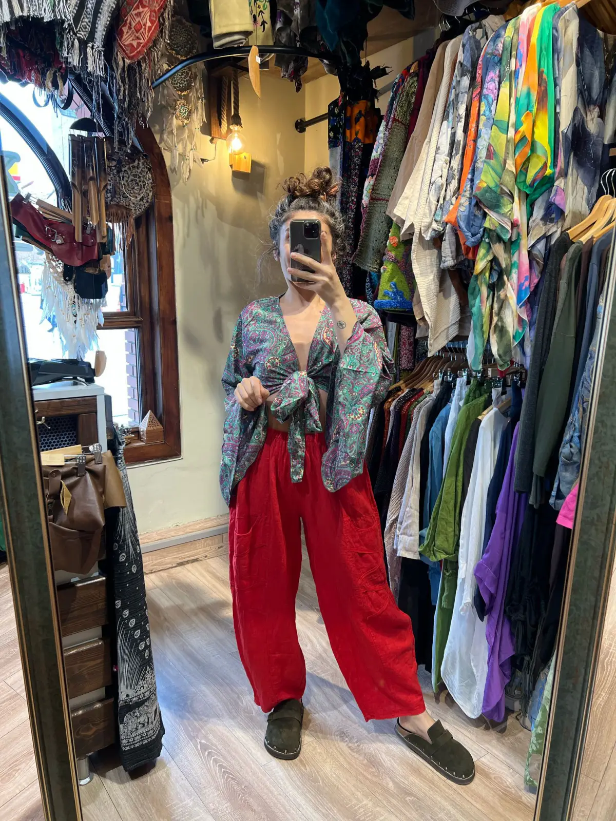 Keten Havuç Pantolon