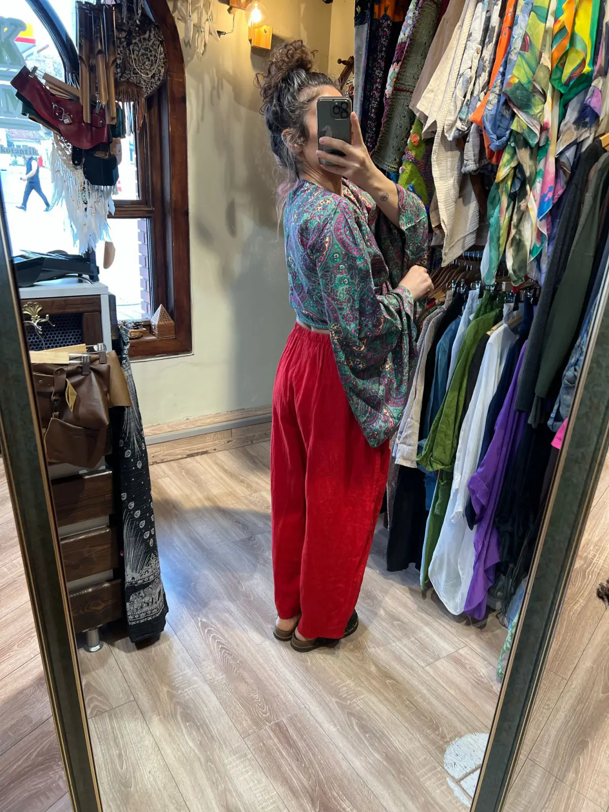 Keten Havuç Pantolon