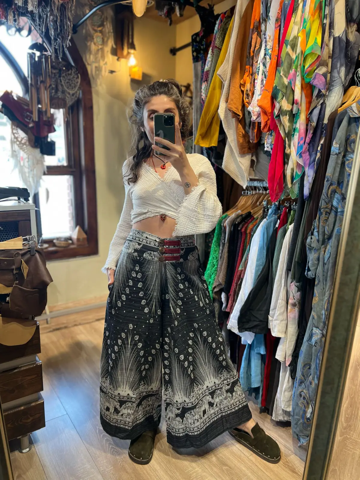 Nepal Düğme Detaylı Pantolon