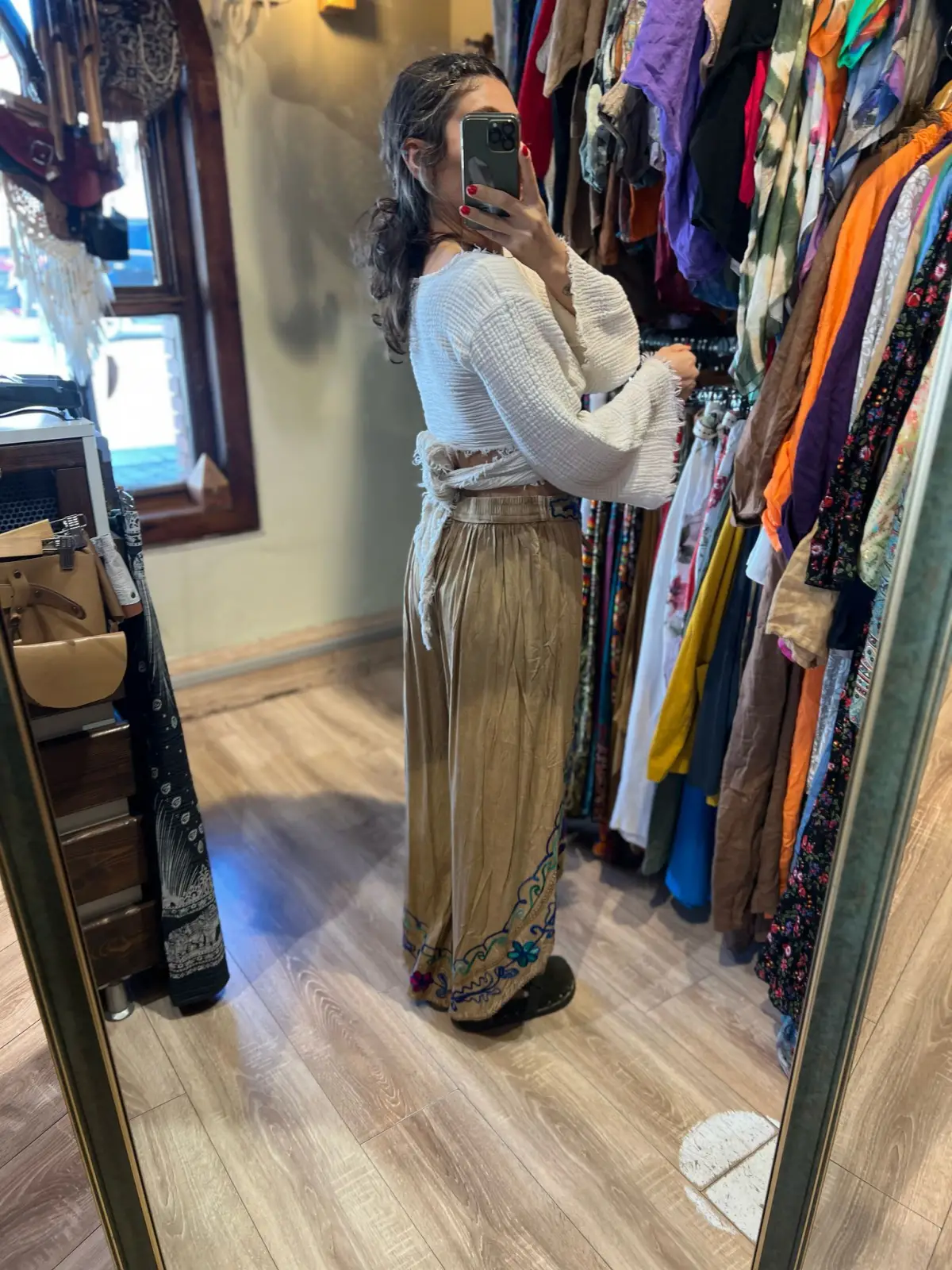 İşli Hint Pantolon