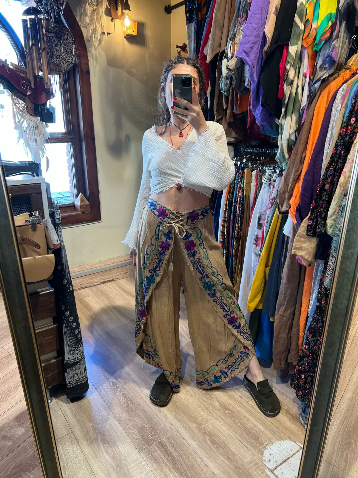 İşli Hint Pantolon