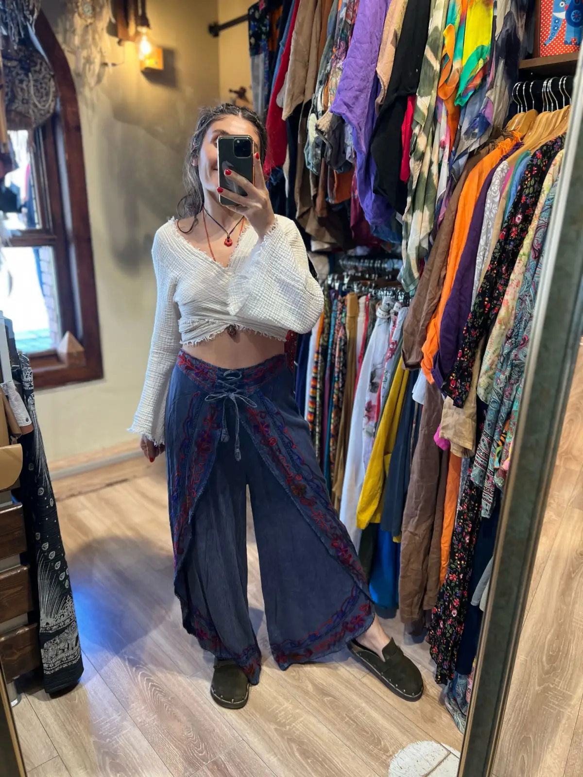 İşli Hint Pantolon