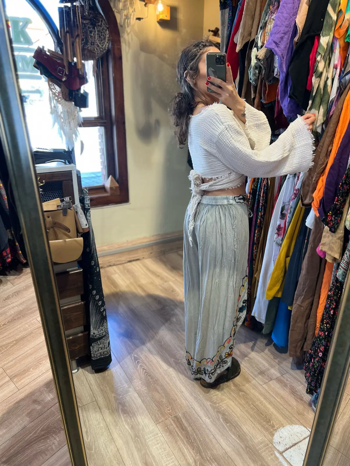 İşli Hint Pantolon