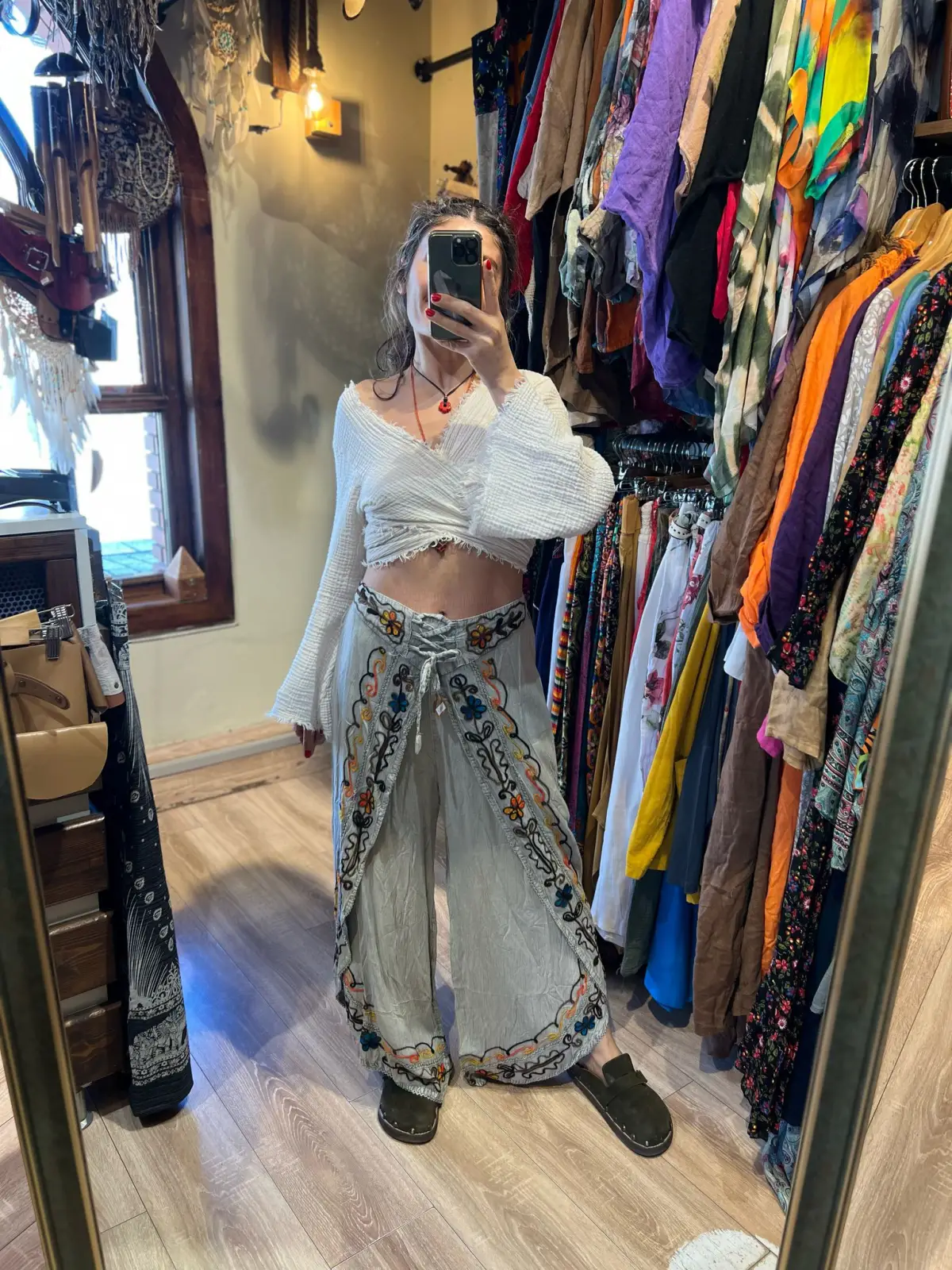 İşli Hint Pantolon