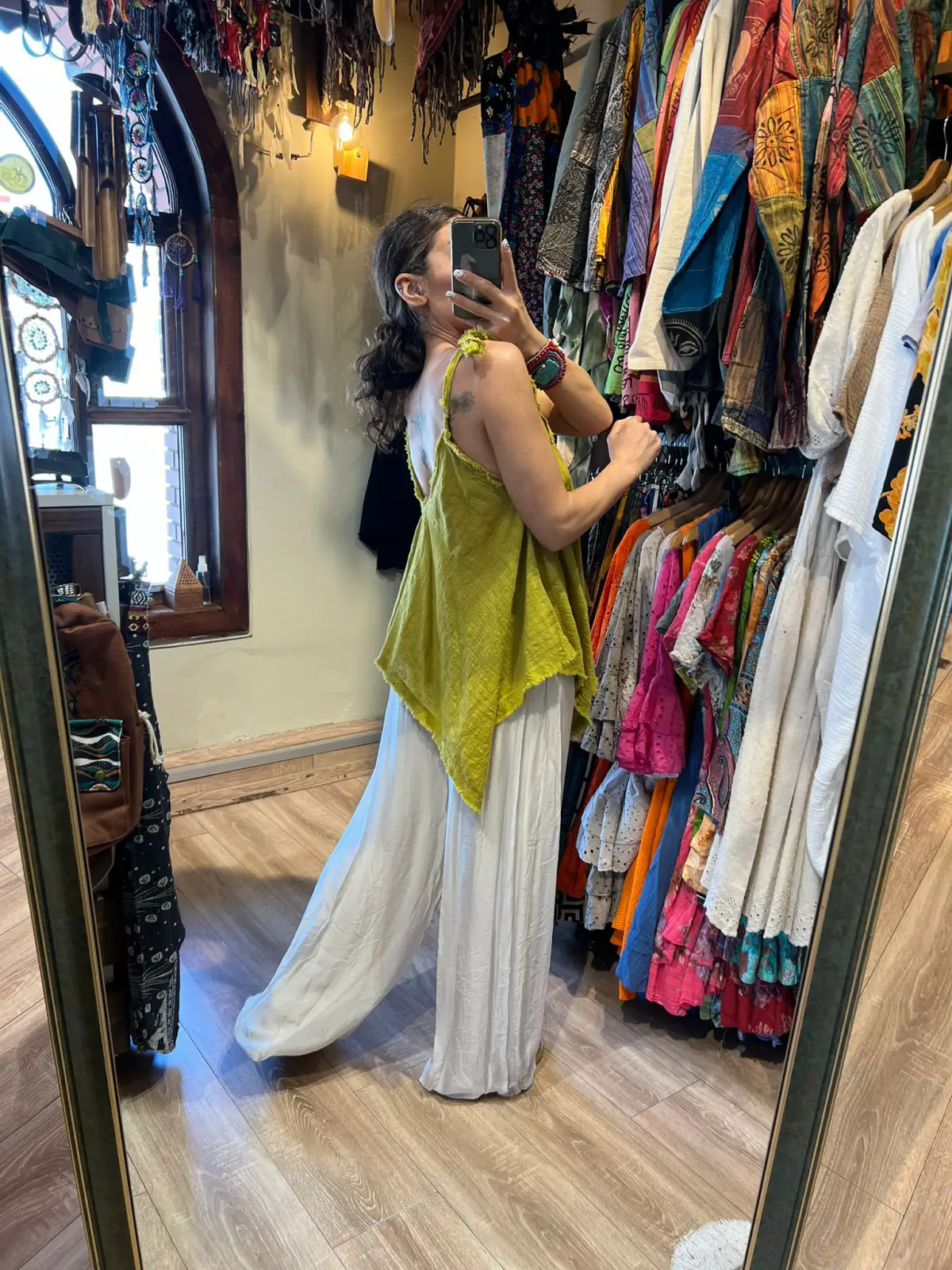 Askılı salaş bluz