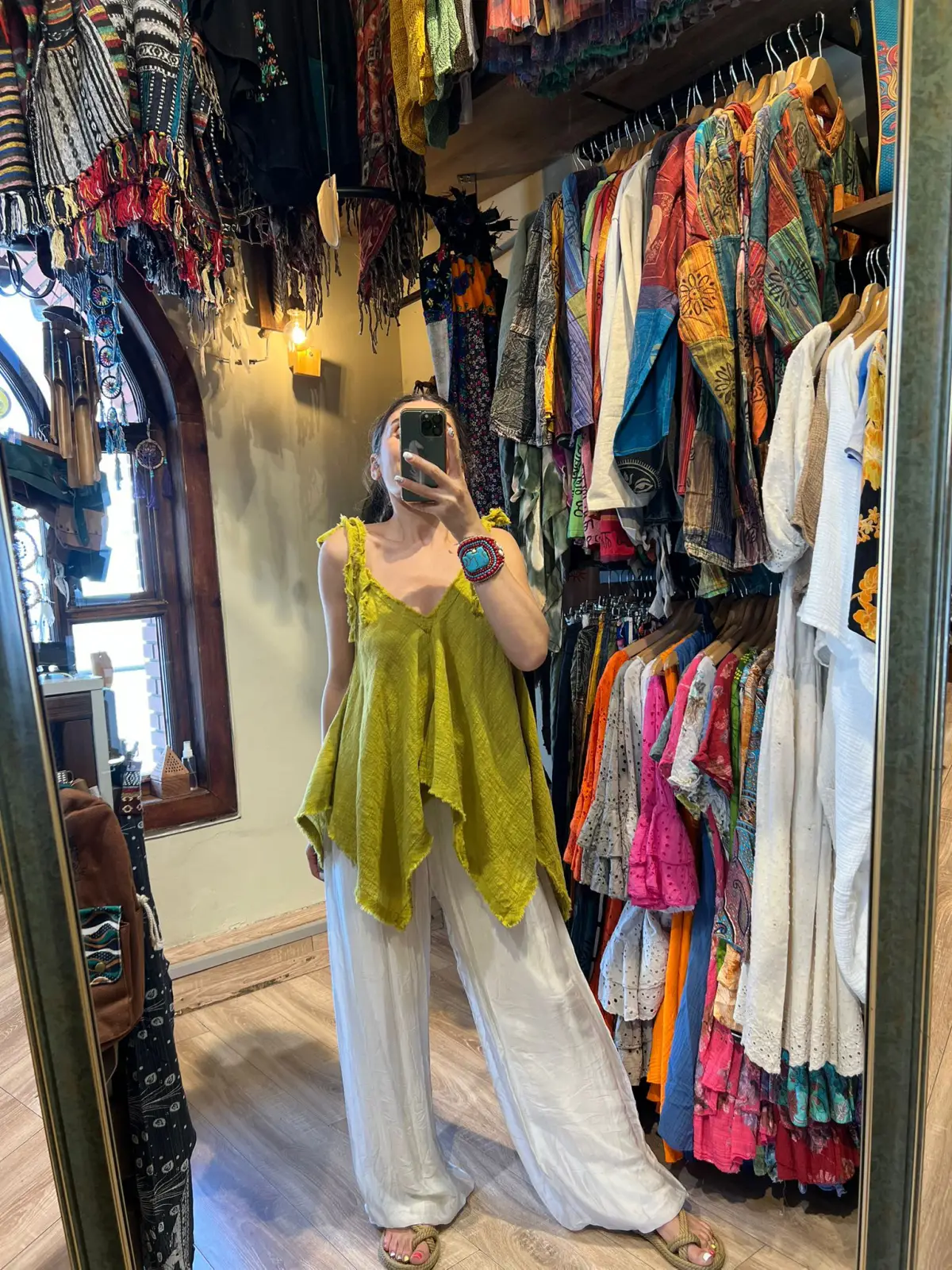 Askılı salaş bluz