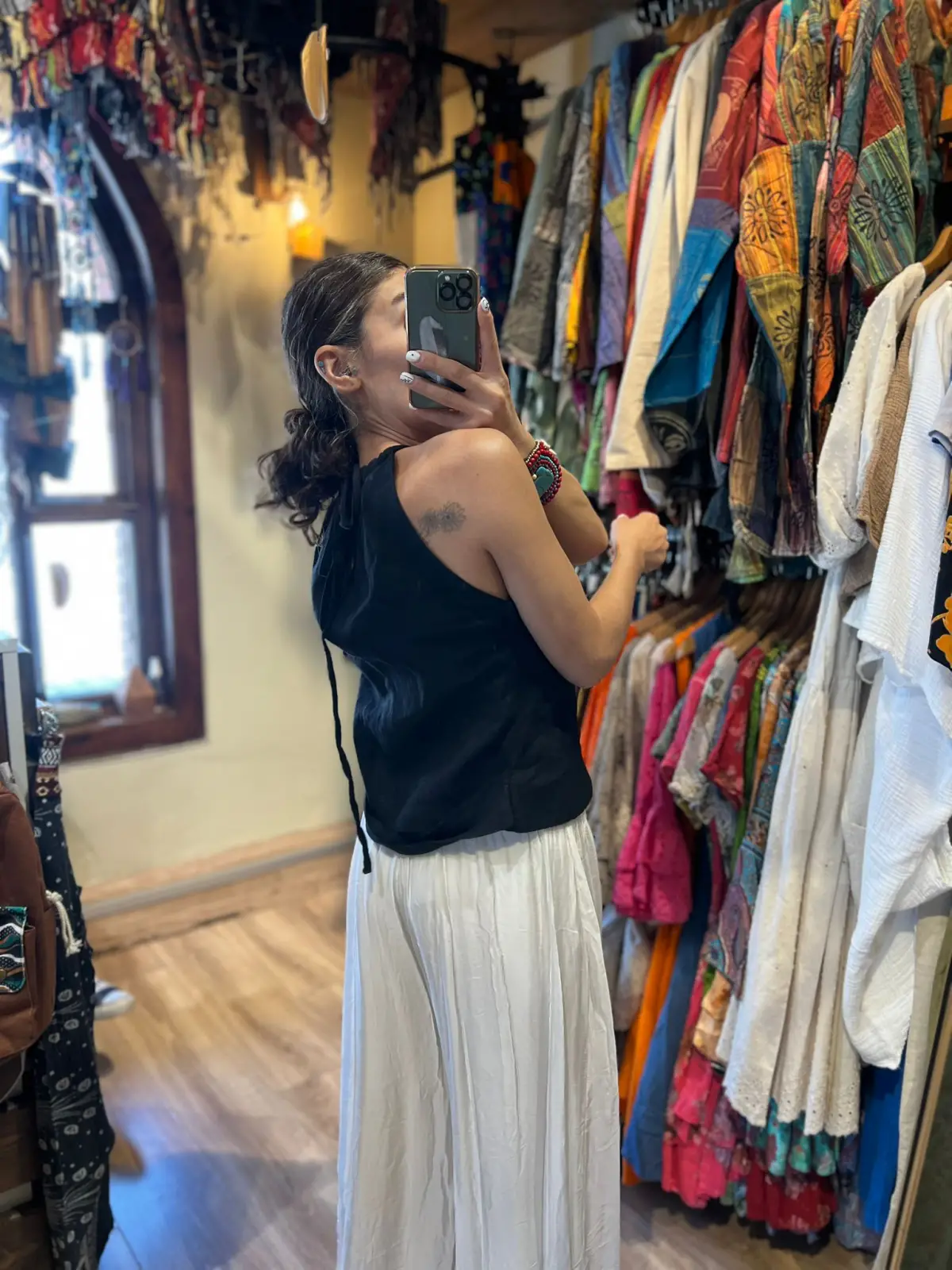 Askılı Çarpraz Bluz