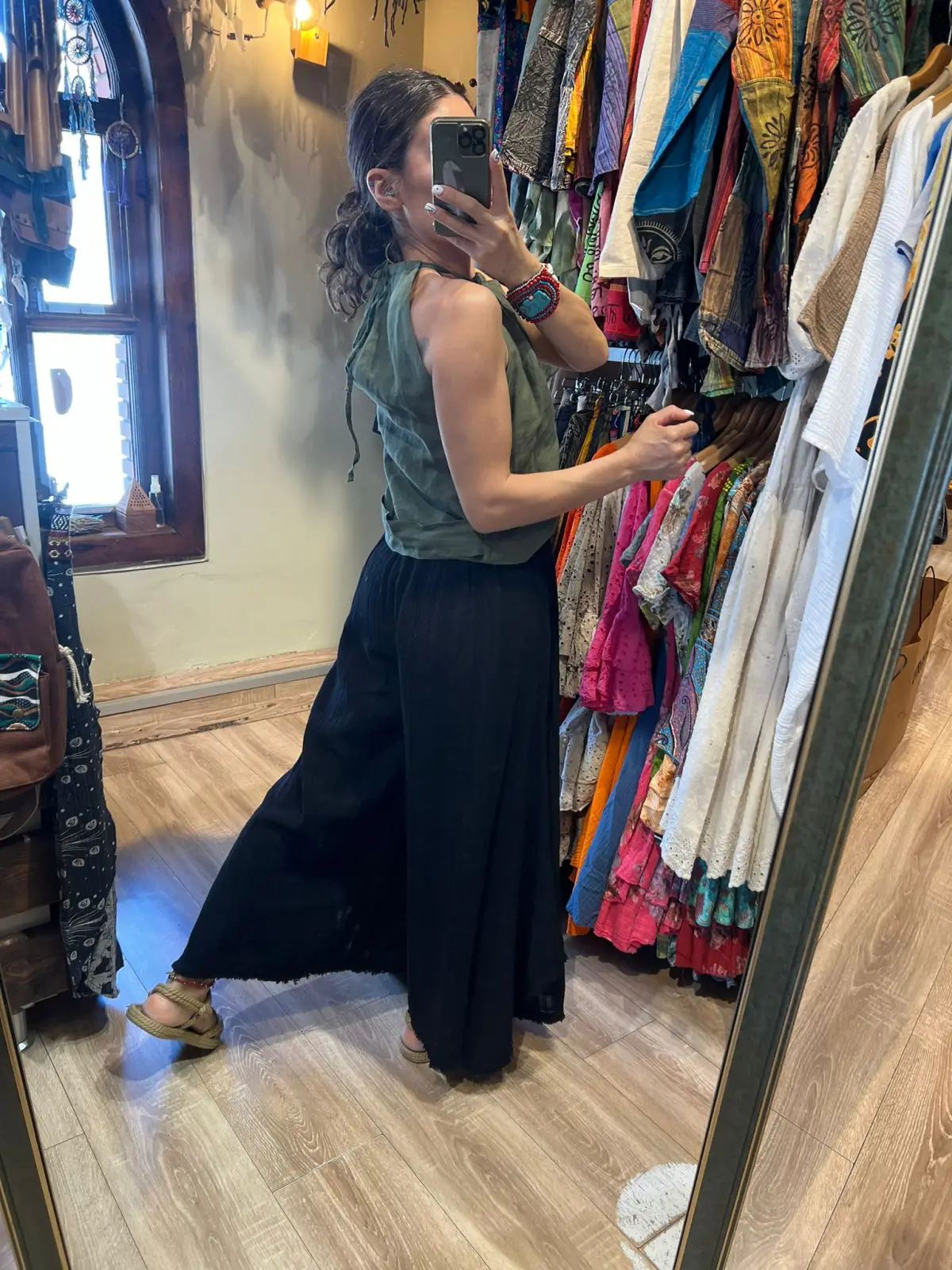 Askılı Çarpraz Bluz