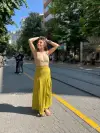 Dolama Pırıl Etek Sarı