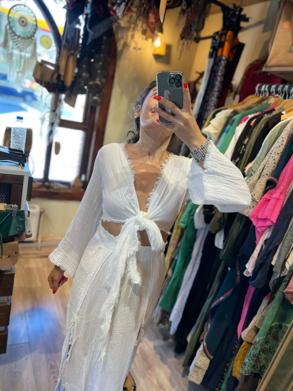 Dila İspanyol Kol Bluz