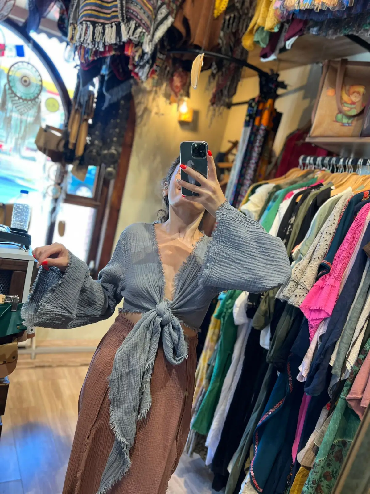 Dila İspanyol Kol Bluz