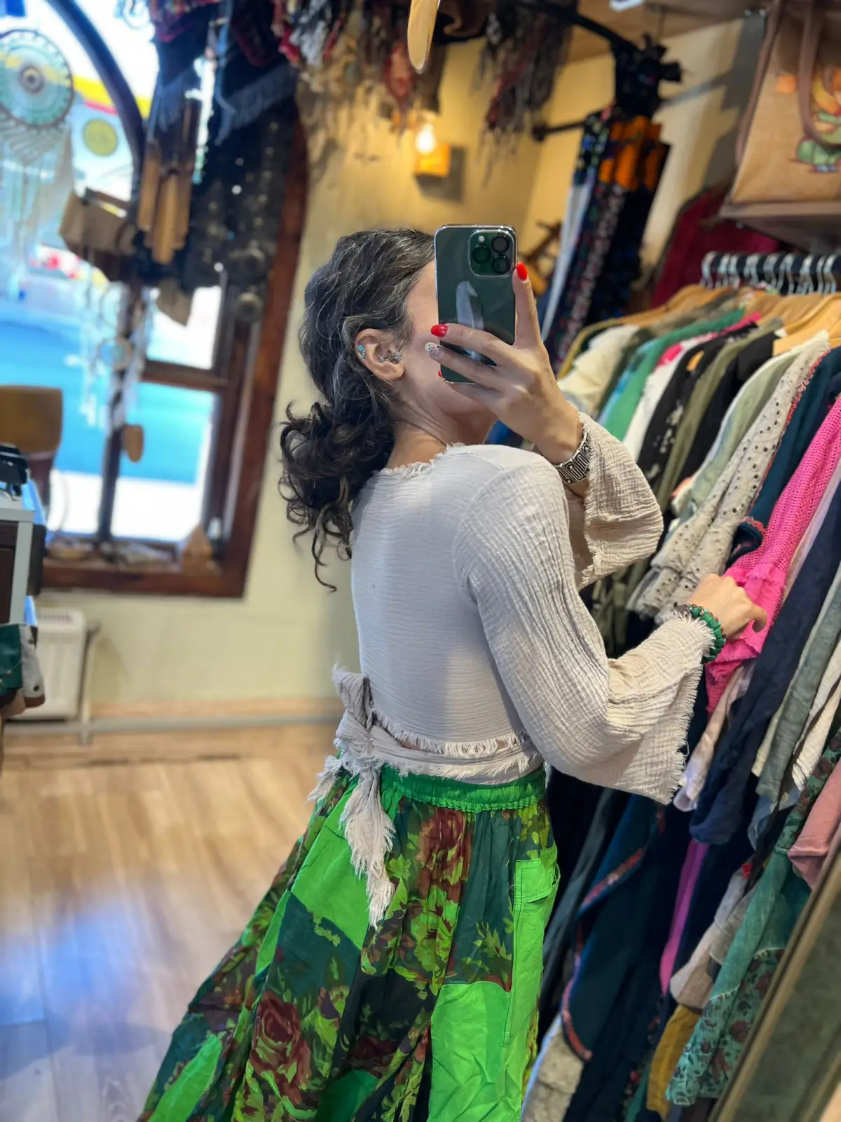 Dila İspanyol Kol Bluz